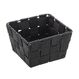 WENKO Black Adria Aufbewahrungskorb Quadratisch Polypropylen (PP) Schwarz, Farbe: Schwarz, 2 image