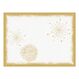Duni 211600 Platzdeckchen Rechteck Gold, Weiß 500 Stück(e), Farbe: Gold, Weiß