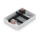 Styro 268-405.05 Schreibtischablage Polystyrene Schwarz, Weiß, Farbe: Schwarz, Weiß