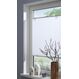 Gardinia Home Decor Plissée Solo Weiß 50 x 130 cm, Farbe: Weiß