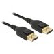 DeLOCK 85663 DisplayPort-Kabel 5 m Schwarz, Farbe: Schwarz, Länge: 5 m