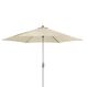 Doppler Active 320 Auto-Tilt Terrassenschirm Sechseck Naturfarben, Farbe: Naturfarben