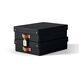 Leitz 61480095 Aufbewahrungsbox Karton Schwarz, Farbe: Schwarz