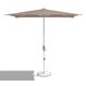 Suncomfort by Glatz Shell Turn Terrassenschirm Rechteck Graubraun, Farbe: Graubraun