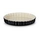 Le Creuset 71120281400001 Backform 2,1 l Rund Steingut Pastetenbackform, Farbe: Schwarz, Weiß