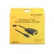 DeLOCK 85263 Videokabel-Adapter 3 m USB Typ-C VGA (D-Sub) Schwarz, Farbe: Schwarz, Länge: 3 m