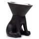 United Pets Elizabeth Hund Haustier-Fütterungsschale, Farbe: Schwarz