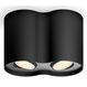 Philips Hue 929003811401 Smart Lighting Intelligenter Einbaustrahler Bluetooth 4,2 W, Farbe: Schwarz