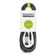 Bemero BAC5150-1000BK Audio-Kabel 10 m 6.35mm Schwarz, Farbe: Schwarz, Länge: 10 m
