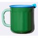 BioLoco BEC100 Tasse Grün Universal 1 Stück(e), Farbe: Grün