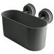 Eurotrail ETKW8021 Wandregal für Badezimmer ABS Synthetik, Farbe: Anthrazit
