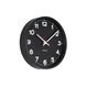 Karlsson KA5846BK Wand- /Tischuhr Rund Schwarz, Farbe: Schwarz