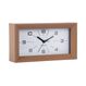 Karlsson KA6066BR Wand- /Tischuhr Mechanische Uhr Rechteck Braun, Farbe: Braun