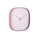 Karlsson Grato Cuadrado Mechanische Uhr Quadratisch Rose, Pink, Farbe: Rose, Pink