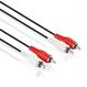 HDSUPPLY LP-AC040-100-V2 Audio-Kabel 10 m 2 x RCA Schwarz, Weiß, Rot, Farbe: Schwarz, Weiß, Rot, Länge: 10 m