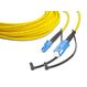 Lightwin LSP-09 LC-SC 20.0 InfiniBand/Glasfaserkabel 20 m Gelb, Farbe: Gelb, Länge: 20 m