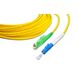 Lightwin LSP-09 LSHAPC-LC 5.0 InfiniBand/Glasfaserkabel 5 m E-2000 (LSH) FTTH Gelb, Farbe: Gelb, Länge: 5 m