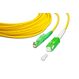 Lightwin LSP-09 LSHAPC-SC/APC 10.0 InfiniBand/Glasfaserkabel 10 m E-2000 (LSH) FTTH Gelb, Farbe: Gelb, Länge: 10 m