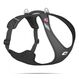 Curli Belka Harness Air-Mesh XXL Schwarz Netz Hund Zugfreier Gurt, Farbe: Schwarz