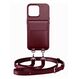 Urbany's Necklace+ Handy-Schutzhülle 15,5 cm (6.1") Cover Bordeaux, Farbe: Bordeaux