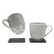 Silwy S032-1405-G Tasse Grau Universal 2 Stück(e), Farbe: Grau