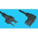 Diggelmann SPCABI-1 Stromkabel Schwarz 1 m C13-Koppler, Farbe: Schwarz, Länge: 1 m