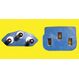 Diggelmann SPCBLI15-5 Stromkabel Blau 5 m T12 C13-Koppler, Farbe: Blau, Länge: 5 m