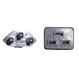 Diggelmann T23C19-8A Stromkabel Schwarz 8 m Netzstecker Typ J C19-Koppler, Farbe: Schwarz, Länge: 8 m