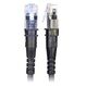 PatchSee TP-6A-U/3-10PACK Netzwerkkabel Schwarz 0,9 m Cat6a U/UTP (UTP), Farbe: Schwarz, Länge: 0,9 m
