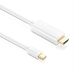PureLink X-DC050-020 Videokabel-Adapter 2 m Mini DisplayPort HDMI Weiß, Farbe: Weiß, Länge: 2 m