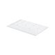 Yamazaki 5057 Abtropfer Matte Freistehend, Farbe: Weiß
