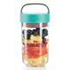Lékué 888304 Lebensmittelaufbewahrungsbehälter Rund Behälter 0,6 l Türkis 1 Stück(e), Farbe: Türkis