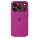 Apple iPhone 18 Pro Silikon Case mit MagSafe - Magenta, Farbe: Magenta