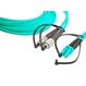 Lightwin LDP-50 FC-LC 5.0 OM3 InfiniBand/Glasfaserkabel 5 m 2x FC 2x LC Türkis, Farbe: Türkis, Länge: 5 m