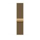 Apple 46 mm Milanaise Armband Brillantgold - S/M, Farbe: Gold